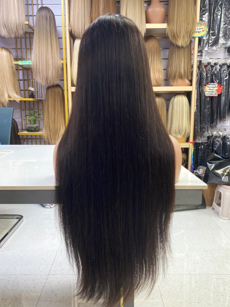 HD Lace Front Wig Human Hair Invisible Knots Transparent Lace Natural Hairline Pre-plucked Baby Hair 100% Raw Human Hair