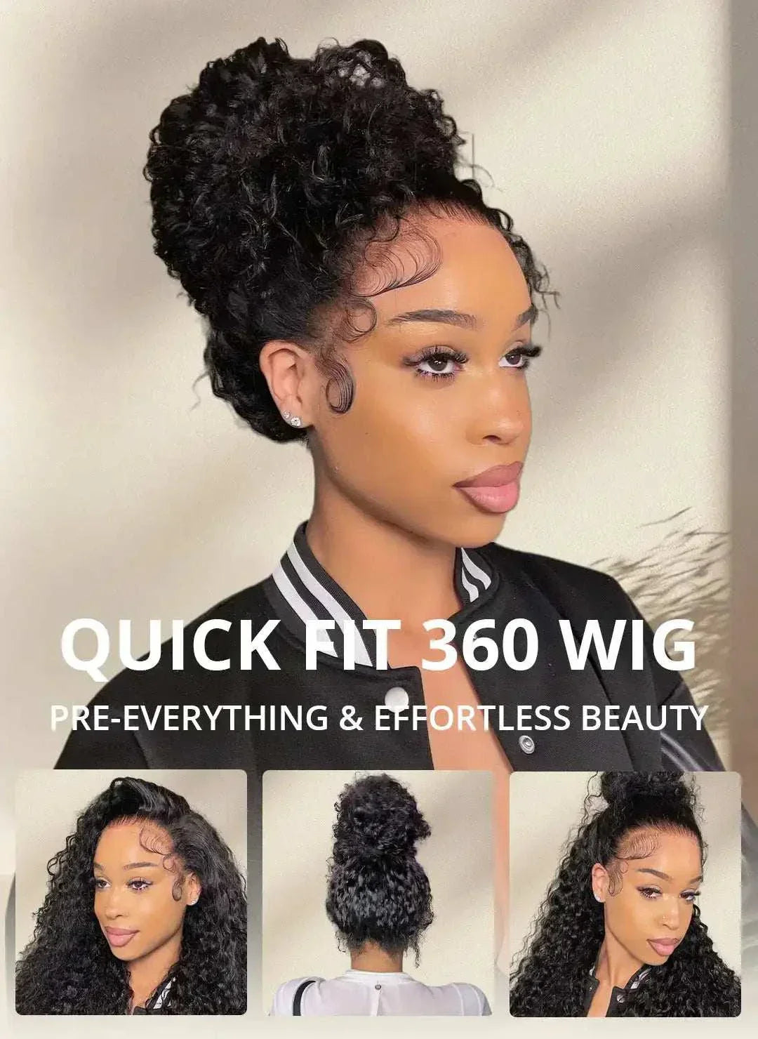 kinky curly wig