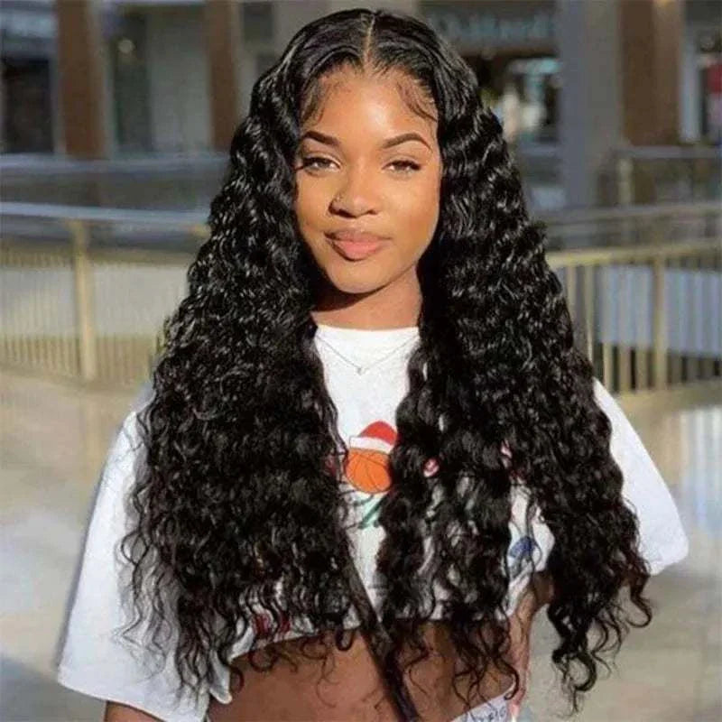 30 inch deep wave wig