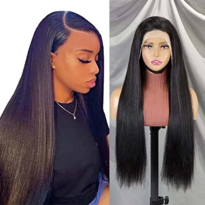 natural black wig