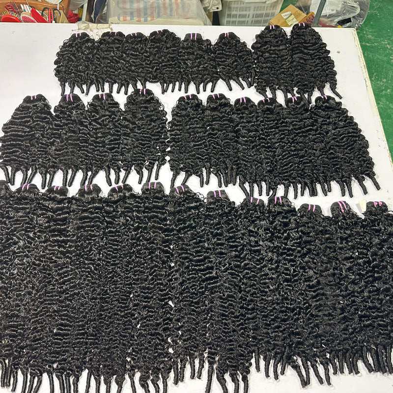 Burmese curly wig
